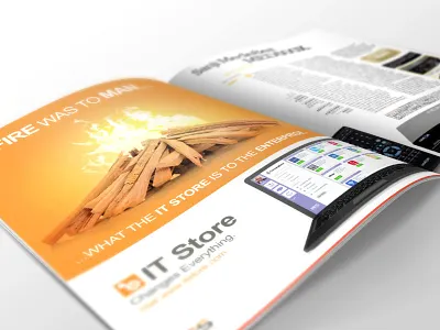 Ad Concept ad concept fire it technology