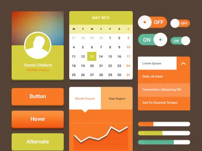 Mini UI Kit design ui ux