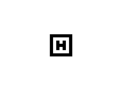 H bold branding h howell icon logo mark minimal new optical simple weird