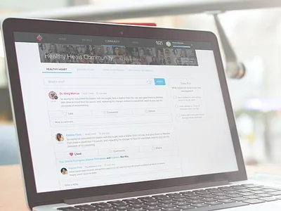 Healthy Heart About Page v2 about community health landing page medicine mockups perspective research science ucsf web