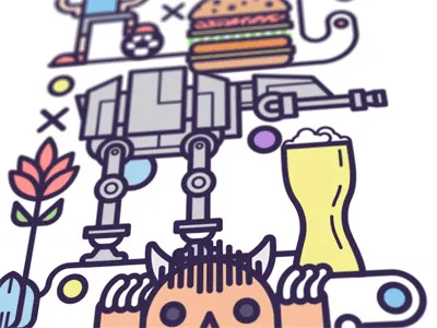 Pattern Illustration Animation Loop v2 3d after effects animated gif animation character gif illustration loop simple