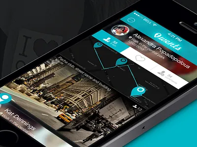 Light and clean mobile app design app design mobile social ui ux uxpresso