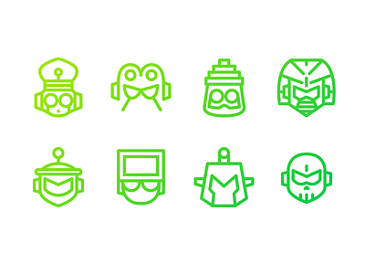 "Mega Man 4" Mega Minimal Iconset boss game icon iconset mega man nes robot vector