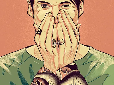 Stefon - SNL bill hader editorial illustration portrait saturday night live snl stefon the stndrd