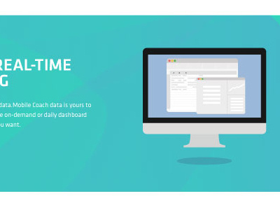 Website Illustration flat imac