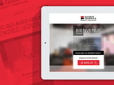 Bank application iOS - iPad app application appointment bank ios ipad light dashboard ui ux