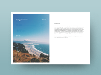 Expanded Project Page clean freelance interface project tool ui ux web webapp