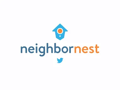 Twitter NeighborNest arrow birdhouse center community learning neighbor nest twitter
