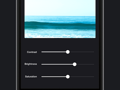 Photo Filter animation example framer framerjs interaction prototype slider slidercomponent