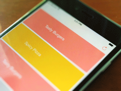 Recipe Finder v.2 android animate article flat github loader material mobile design pull to refresh ux