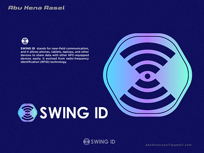 Swing Id Redesign Logo identity mark-03 application brand identity brand redesign branding communication creative logo data conneciton data share hire for designer logo logo design logodesigner logotype minimalist modern logo need id logo network symbol logo nfc company social logo symbol