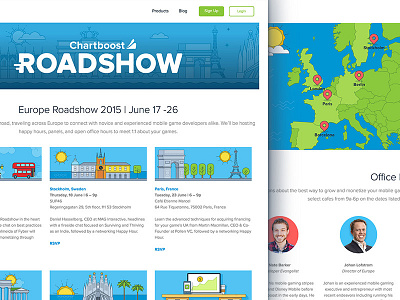 Roadshow Website berlin city interface london paris site template ui ux website wordpress