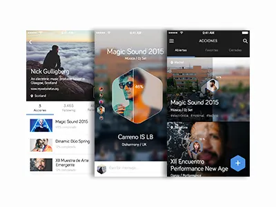 ACT ON DEMAND events ios social app