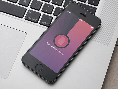 PasswordVault concept credit card fingerprint fingerprint scanner log in login passport password secure sign in signin thumbprint vault
