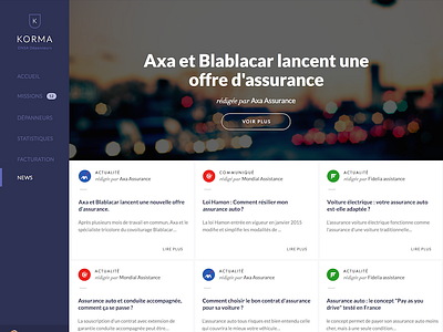 Homepage news design clean dashboard editorial layout news publication responsive