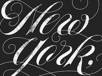 Fuhgettaboudit carnase lettering lubalin new york nyc poster script