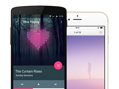 Framer AudioPlayer app audio audioplayer framer framerjs ios material design module music prototype