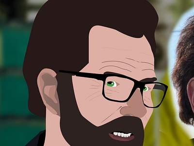 Walt in progress bad breaking illustration walt