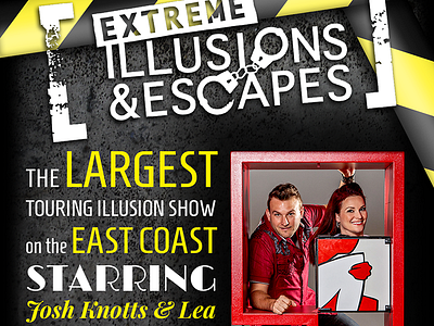 Illusion Show Flyer flyer magic promo text