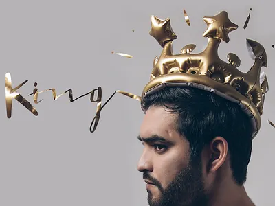 King of ... handletter monterrey photo portrait