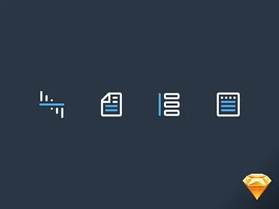 Dashboard Icons admin analytics dashboard icons menu sketch vector