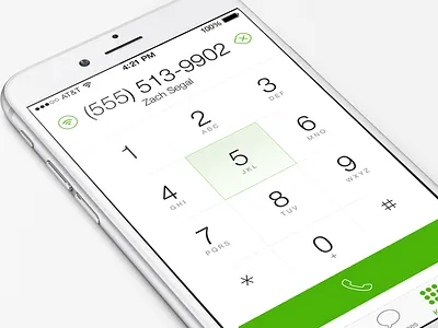 Mobile App Keypad (Dialer) app call dialer dialpad keypad numbers numpad phone ui ux voip