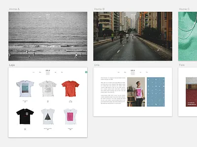 WIP: Urla Store Website ecommerce fashion minimal store t shirt ui web website wip
