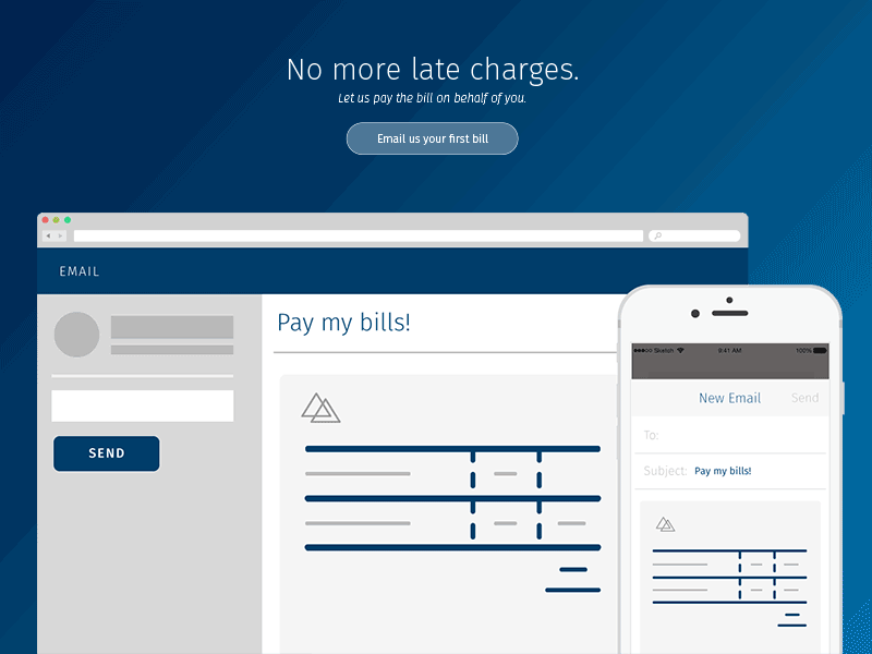 Pay by Double marketing site payment transition ui uiux user interface website