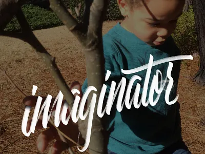 Imaginator brush lettering hand drawn hand lettered hand lettering hand written lettering type typography