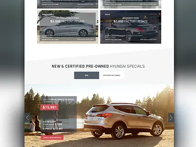 Car Dealership WIP art car car dealership clean color design flat icon interface minimal ui ux