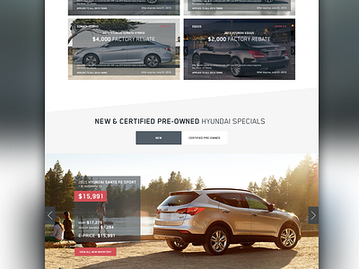 Car Dealership WIP art car car dealership clean color design flat icon interface minimal ui ux