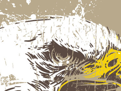 Screaming Eagle eagle power screaming splatter