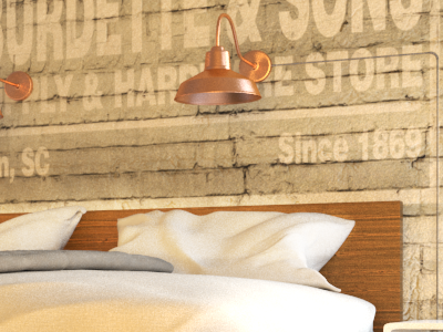 Industrial Bedroom 3d 3ds max architecture archviz bedroom industrial model mudbox render rendering vray