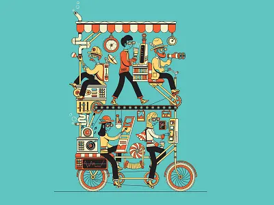 Google Team Work design engineer illustration machine pool product san francisco ui ux