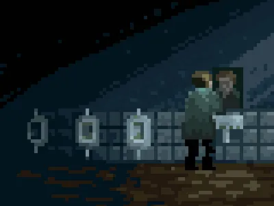 James Sunderland james sunderlad pixel art pixelart silent hill