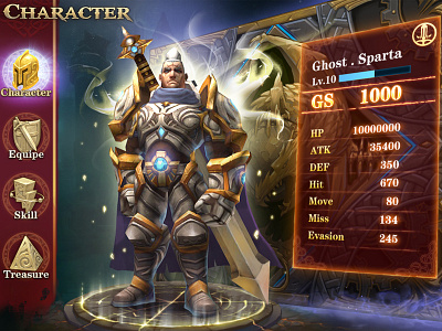 UI for dragon knight dragon knight game ui