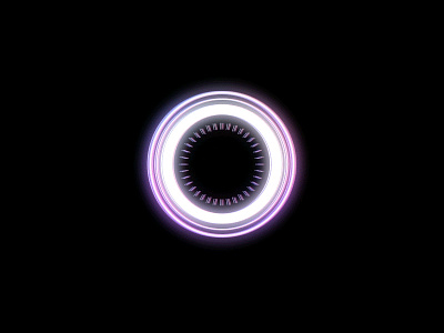 Retro Loader abberation ae aftereffects animation circles future loading retro