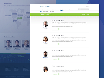 Excelacom Blog Index about bangalore blog company consulting india kerala professional services software technology ui design website