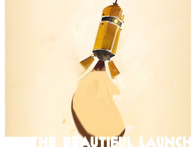 You beauty! animation digital rocket