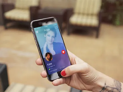 Profile Screen chat iphone profile social