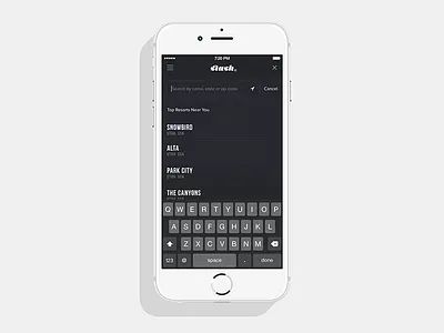 Stash App - Add Resort app ios mobile ski snow snowboarding weather
