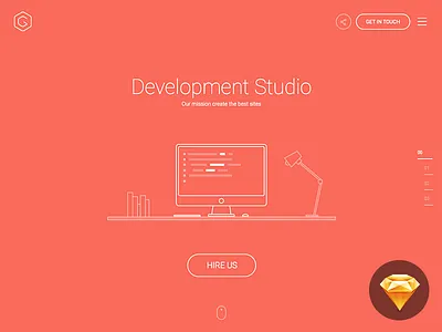 Digital Agency - Homepage agency digital homepage rondesign site ui ux web
