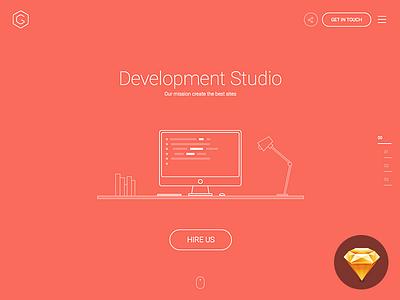 Digital Agency - Homepage agency digital homepage rondesign site ui ux web
