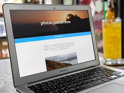 photos.joshnh.com adelle css design header omnes pro photo photography resource website