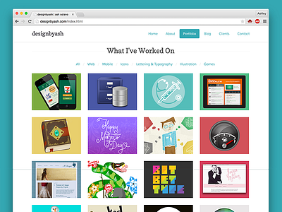 Finally! Responsive designbyash site! bootstrap design designbyash portfolio responsive site web design website