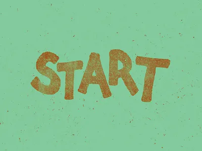START brush distress grunge handwriting lettering marker noise type wallpaper