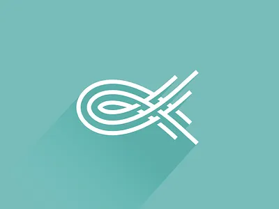 Fish animal design fish icon identity illustration line logo logotype mark symbol