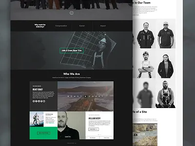 It's now LIVE! grid recruiting responsive solar solarpower ui ux web web design website