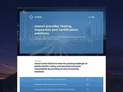 Landing Page corporate landing page