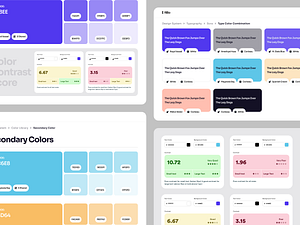 Design System - Colour Library by Filllo SaaS for Filllo Design Agency ...